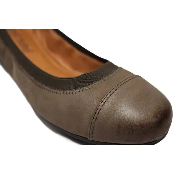 Josef Seibel Womens Pippa Taupe Ballet Flats Shoes 36 5 - 5.5 Medium (B,M) NIB