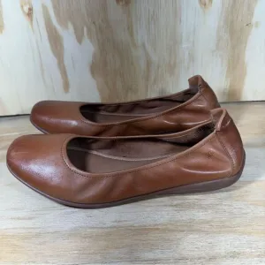 Josef Seibel Brown Leather Flats Women’s Size 10