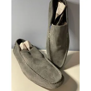 Joseph Abboud Grey Justin Driving Loafers Sz 12