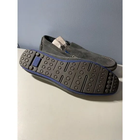 Joseph Abboud Grey Justin Driving Loafers Sz 12