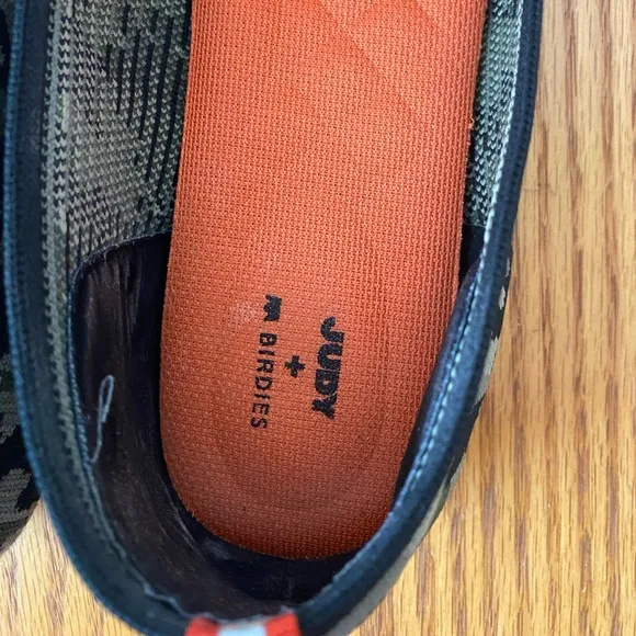 JUDY   Birdies The Blackbird Limited Edition Camo Washable Knit Flats SZ 9