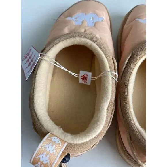 KAPPA Authentic MULE 3 Slip On Mules Yellow Unisex Men’s Sz 8 Women’s 9.5 NEW