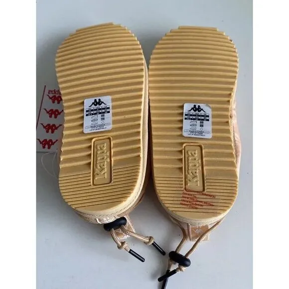 KAPPA Authentic MULE 3 Slip On Mules Yellow Unisex Men’s Sz 8 Women’s 9.5 NEW