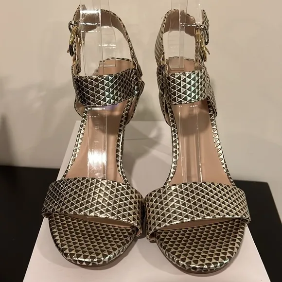 Karl Lagerfeld Paris Cadia Ankle Strap Dress Sandals NWOT