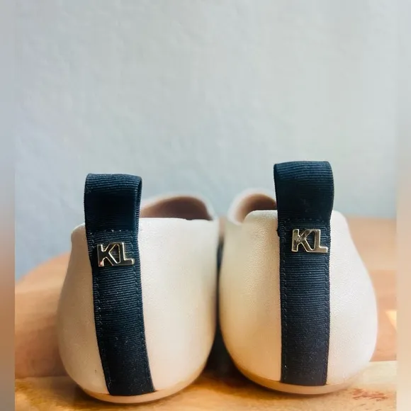 Karl lagerfeld pars flats size 8