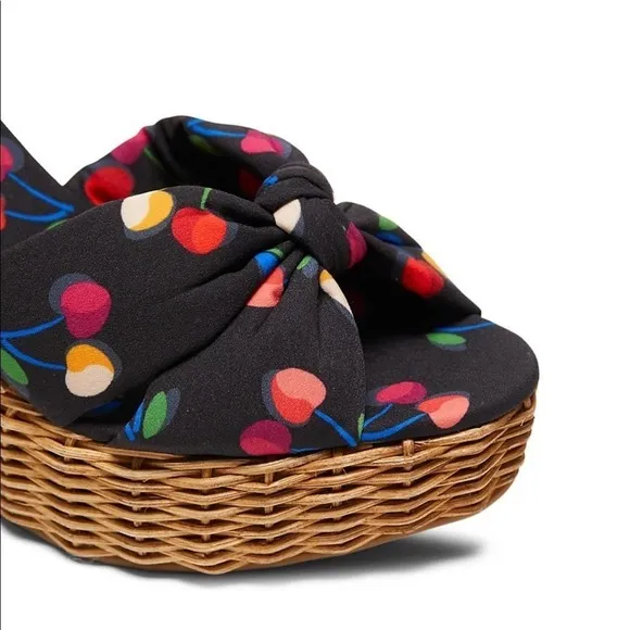 Kate Spade Anita Cherry Wedge Sandal