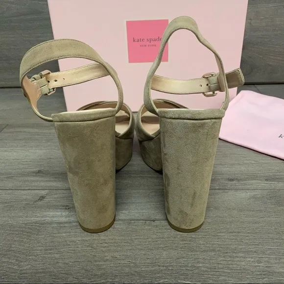 Kate Spade | Grace Platform Sandals Roasted Almond