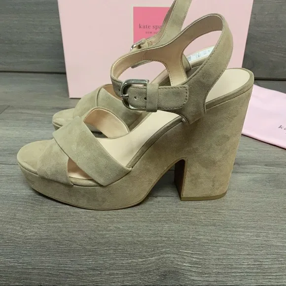 Kate Spade | Grace Platform Sandals Roasted Almond