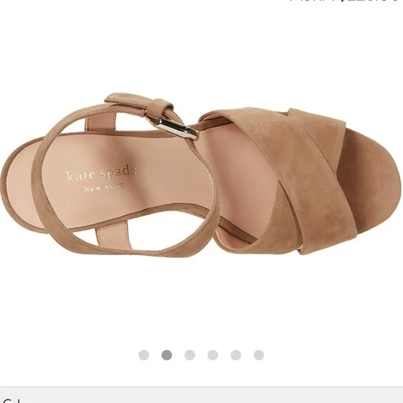 Kate Spade | Grace Platform Sandals Roasted Almond