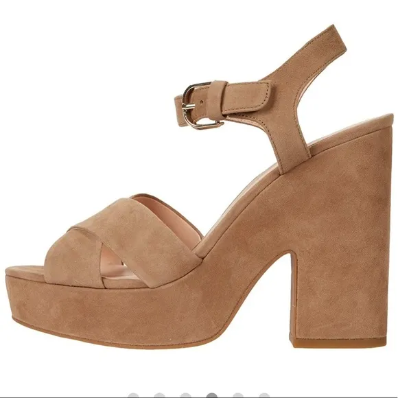 Kate Spade | Grace Platform Sandals Roasted Almond