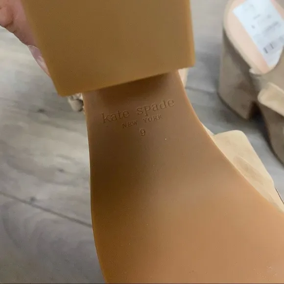 Kate Spade | Grace Platform Sandals Roasted Almond