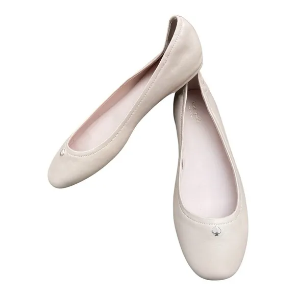Kate Spade Kors Soft Pink Ballet Flats - Size 10