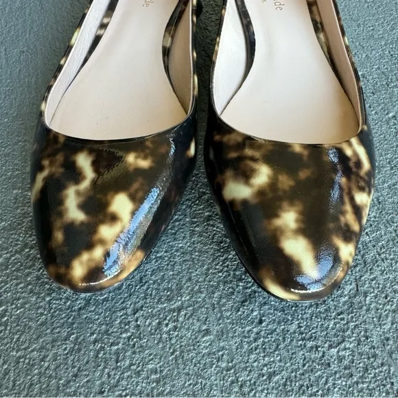 Kate Spade New York Fallyn Tortoise Patent Leather Ballet Flats