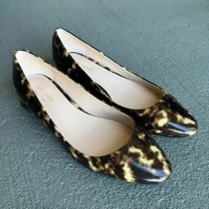 Kate Spade New York Fallyn Tortoise Patent Leather Ballet Flats