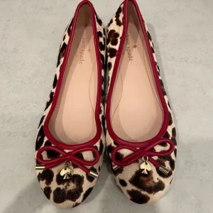 Kate Spade New York leopard print Willa Ballet Flats in size 7.5