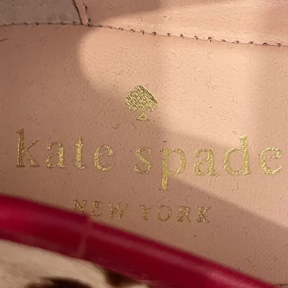 Kate Spade New York leopard print Willa Ballet Flats in size 7.5