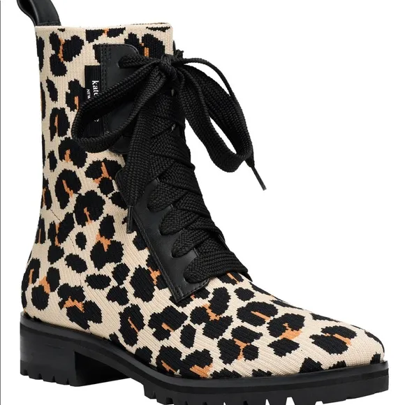 Kate Spade New York Merigue Combat Boots