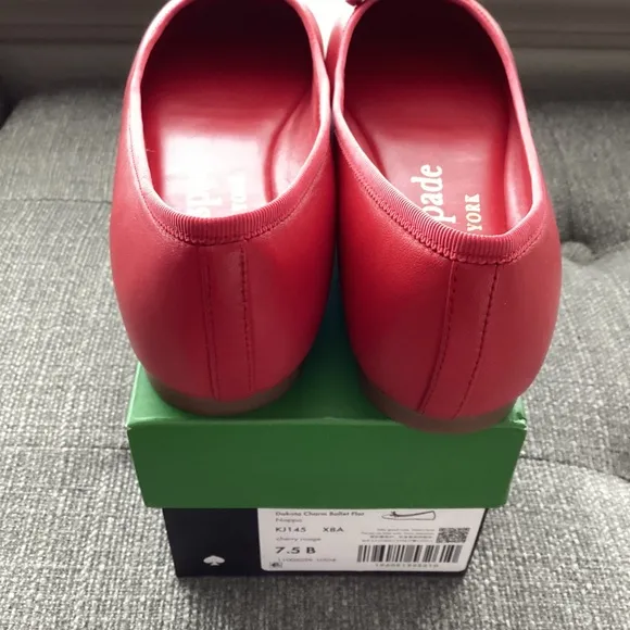 kate spade new york Women's Dakota Charm Ballet Flats, size 7.5
