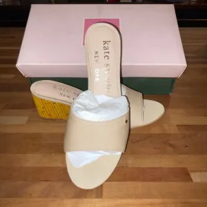 Kate Spade New York Women's Meena Wedge Sandals - Warm Stone 6.5