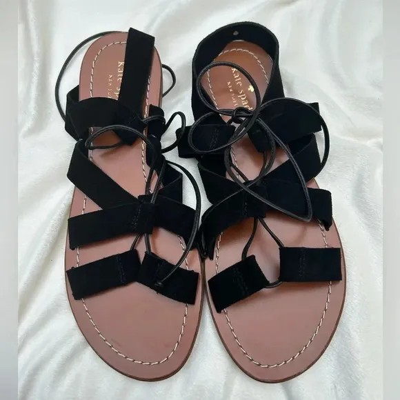 Kate Spade Suno Gladiator Sandals in Black