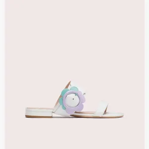 Kate Spade White Fabi Sandals
