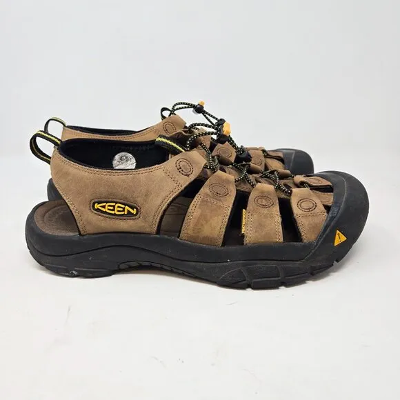 Keen Mens size 11 Newport Sandals Durable Leather &amp; Rubber Hiking &amp; Outdoor