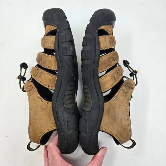 Keen Mens size 11 Newport Sandals Durable Leather &amp; Rubber Hiking &amp; Outdoor