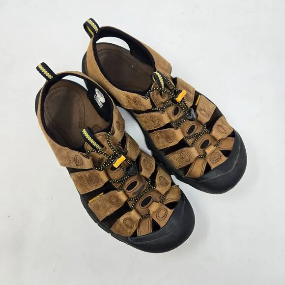 Keen Mens size 11 Newport Sandals Durable Leather &amp; Rubber Hiking &amp; Outdoor