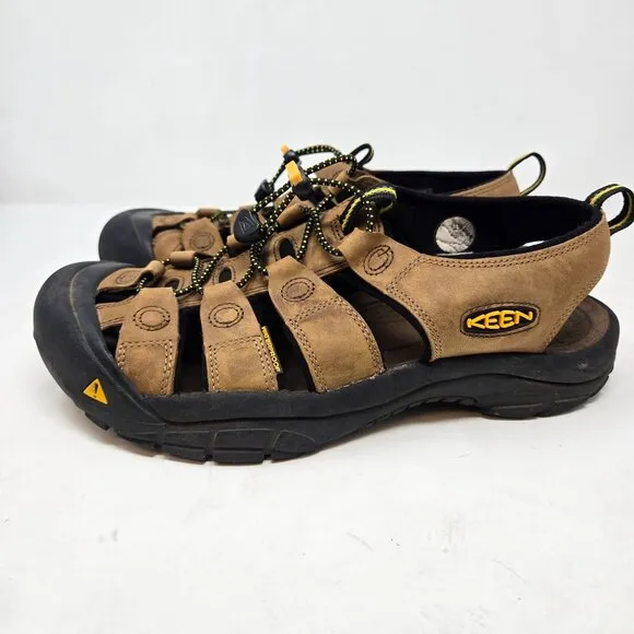 Keen Mens size 11 Newport Sandals Durable Leather &amp; Rubber Hiking &amp; Outdoor