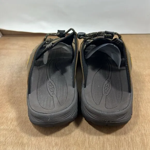 Keen Targhee III Slide Men Size 11.5 Waterproof Sandals Bison Brown Slip On