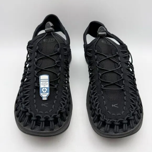 Keen Womens Uneek Astoria Sandals US 10.5 EU 41 Black Lightweight NIB
