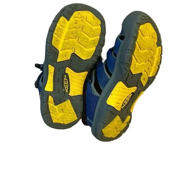 Keen Big Kids Newport H2 Sandals Blue Depths/Gargoyle Size 3