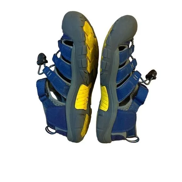 Keen Big Kids Newport H2 Sandals Blue Depths/Gargoyle Size 3