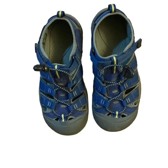 Keen Big Kids Newport H2 Sandals Blue Depths/Gargoyle Size 3