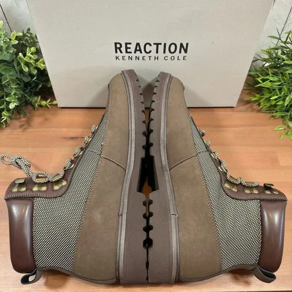 Kenneth Cole Reaction Men's Klay Lug Combat Boots Size 13
