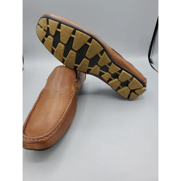 Kenneth Cole Reaction Mens Shoes  Driving Loafers Leather Sz 10 Traffic Light