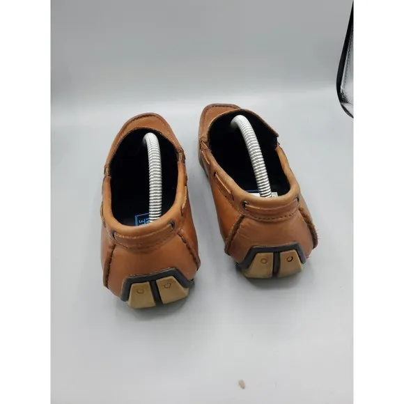 Kenneth Cole Reaction Mens Shoes  Driving Loafers Leather Sz 10 Traffic Light
