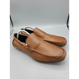 Kenneth Cole Reaction Mens Shoes  Driving Loafers Leather Sz 10 Traffic Light