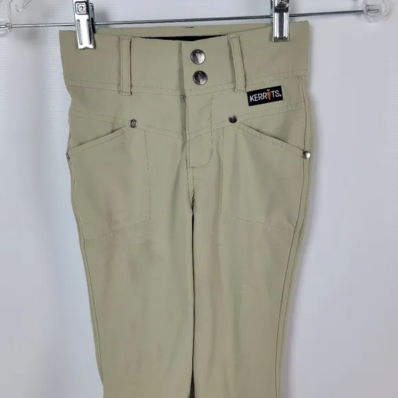 KERRITS  Crossover II Knee Patch BREECHES Girls Sz Small
