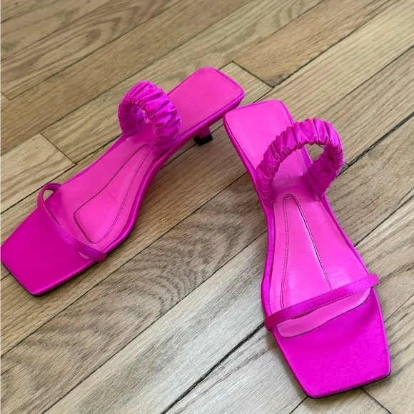 Khaite Satin Sandals