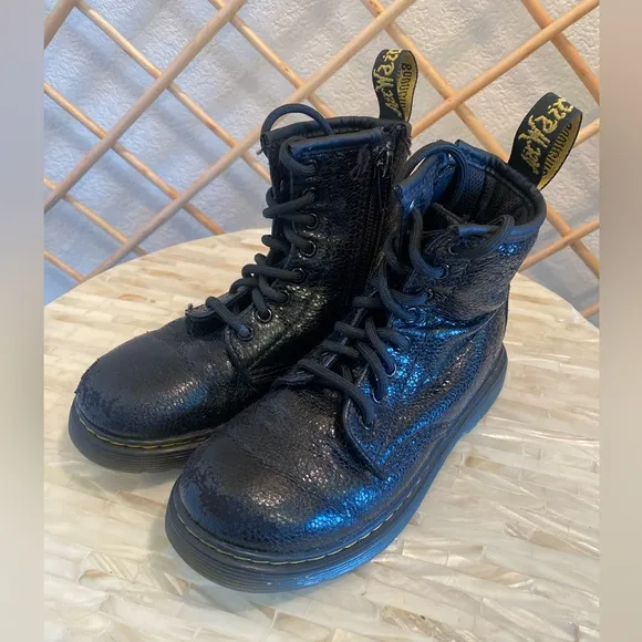 Kids Doc Marten combat boots