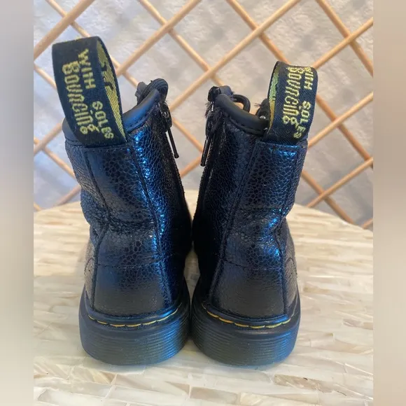 Kids Doc Marten combat boots