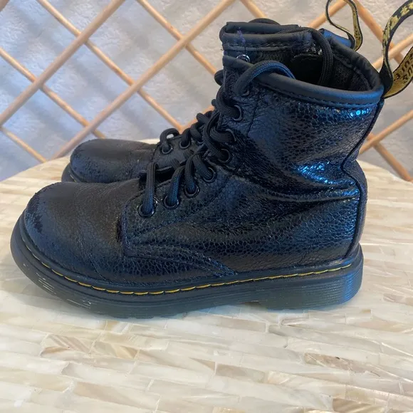 Kids Doc Marten combat boots