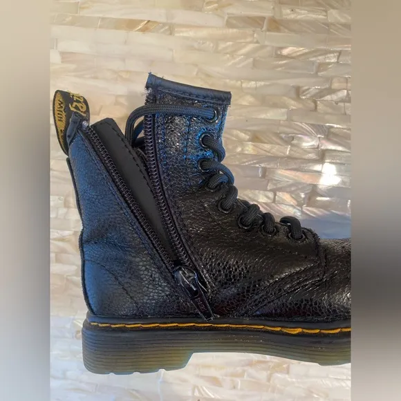 Kids Doc Marten combat boots