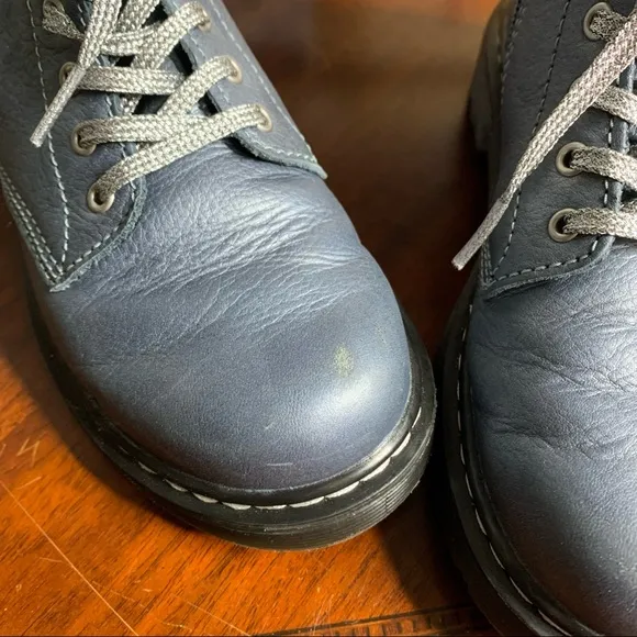 Kids’ Dr. Martens 1460 Pascal Metallic Virginia Diva Combat Boots
