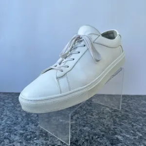KOIO Men’s Capri Leather Low Top Sneakers White Size 48.