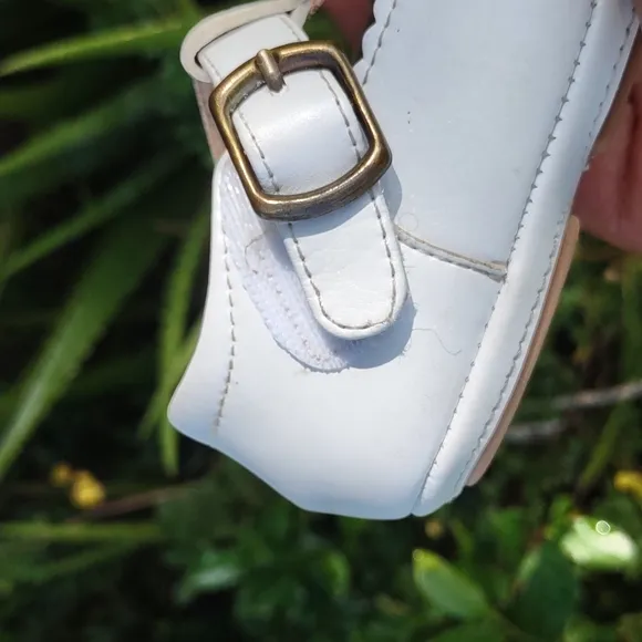 Kolan Baby Girls Soft Sole Leather Shoes T-Strap Mary Jane for Infant Prewalkers