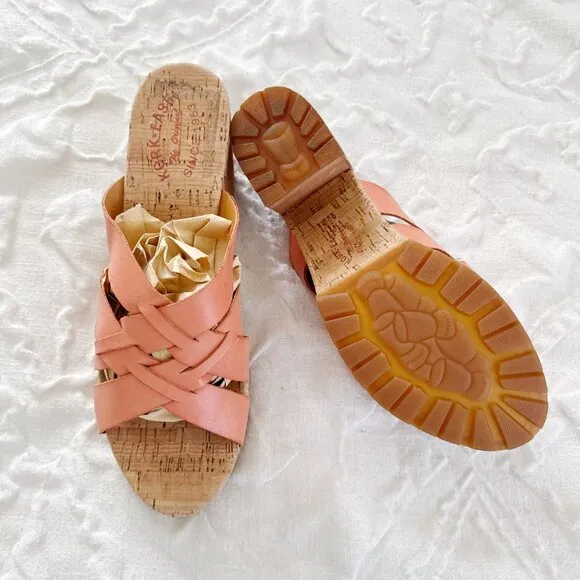 Kork Ease Charis Block Heel Sandal Size 11 New