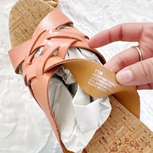 Kork Ease Charis Block Heel Sandal Size 11 New