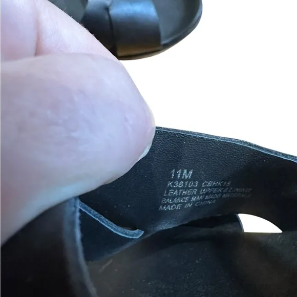 Kork Ease Myrna 2.0 Black Leather Ankle Strap Wedge Sandals